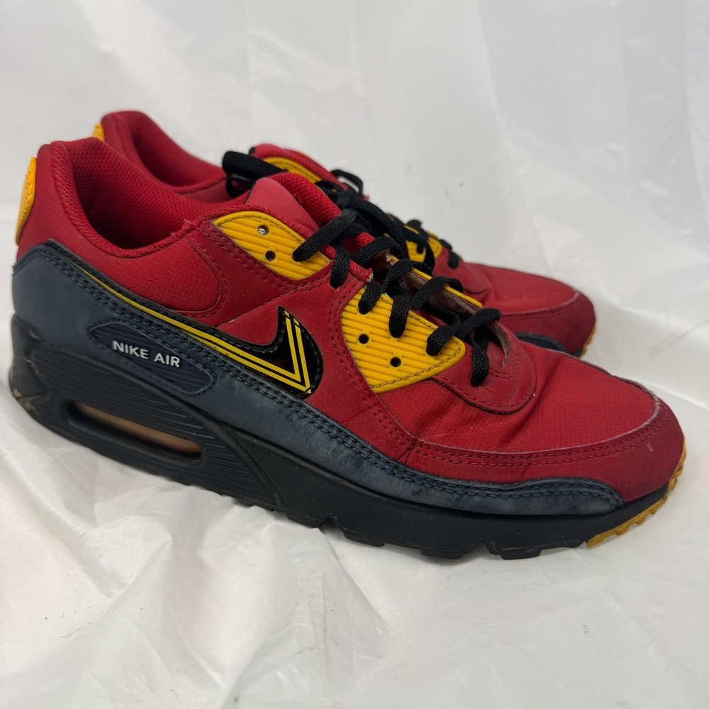 Nike Air Max 90 City Pack London Postman Red Navy CJ1794-600 Mens 10.5